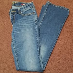 Arizona Curvy Bootcut Jeans, size 5 LONG